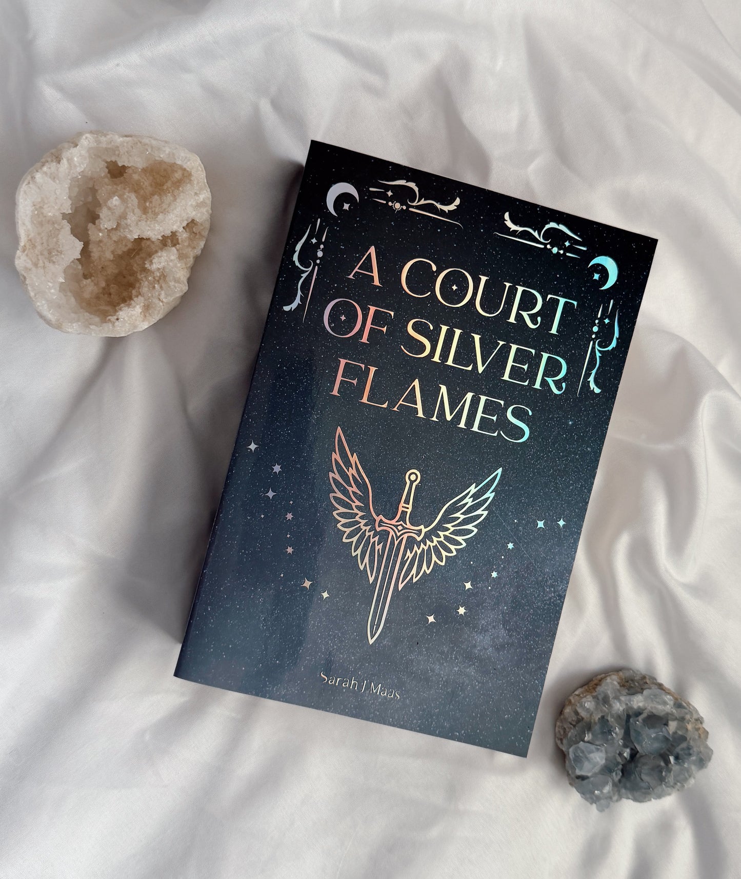 A Court of Silver Flames by Sarah J Maas Rebind | Custom Special Edition | Rebound Book