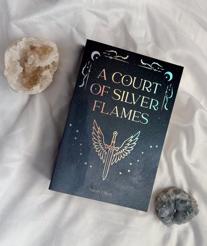 A Court of Silver Flames by Sarah J Maas Rebind | Custom Special Edition | Rebound Book