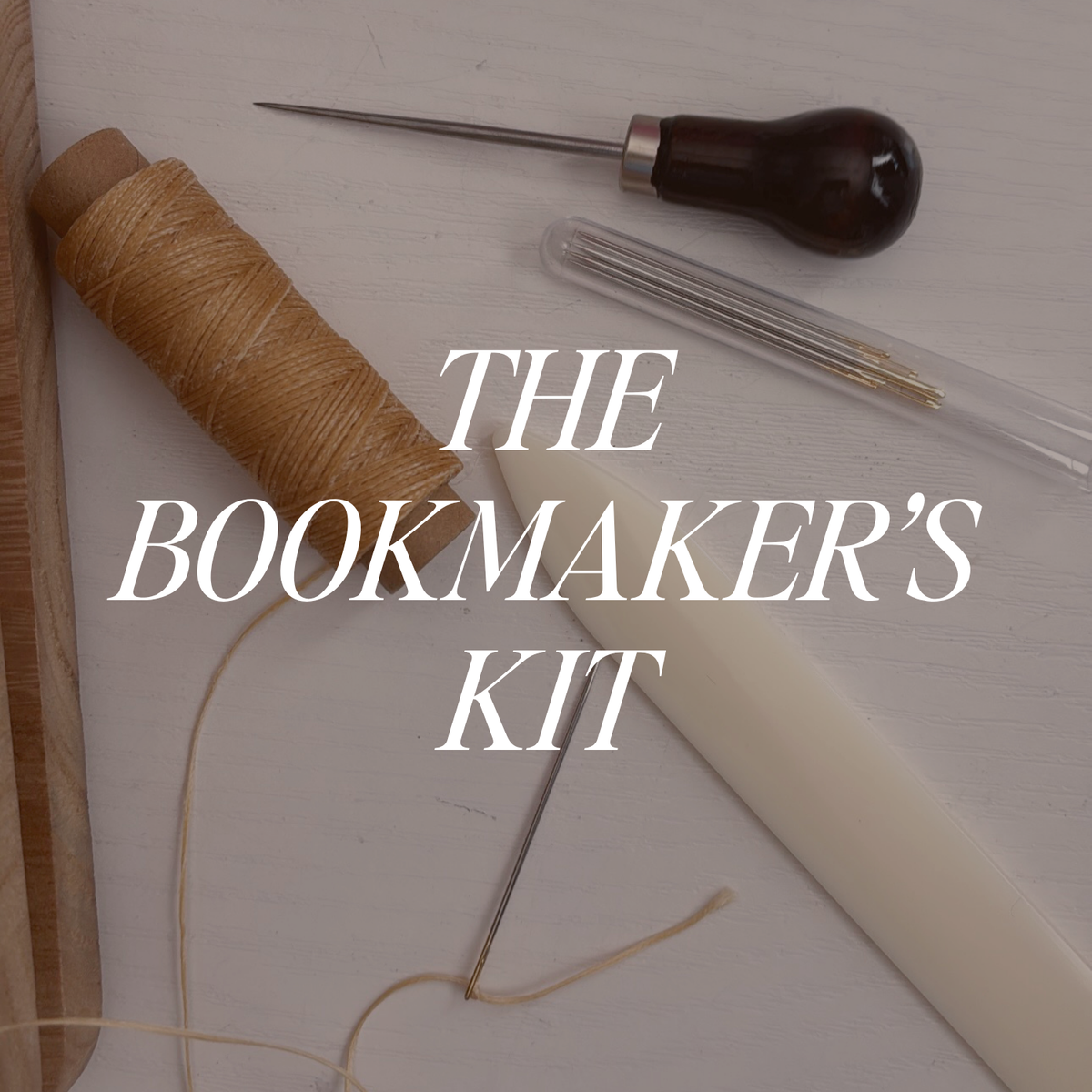 The Bookmaker's Kit | DIY Bookbinding From Scratch