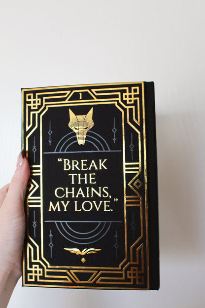 Red Rising by Pierce Brown Rebind | Special Custom Edition | Rebound Book