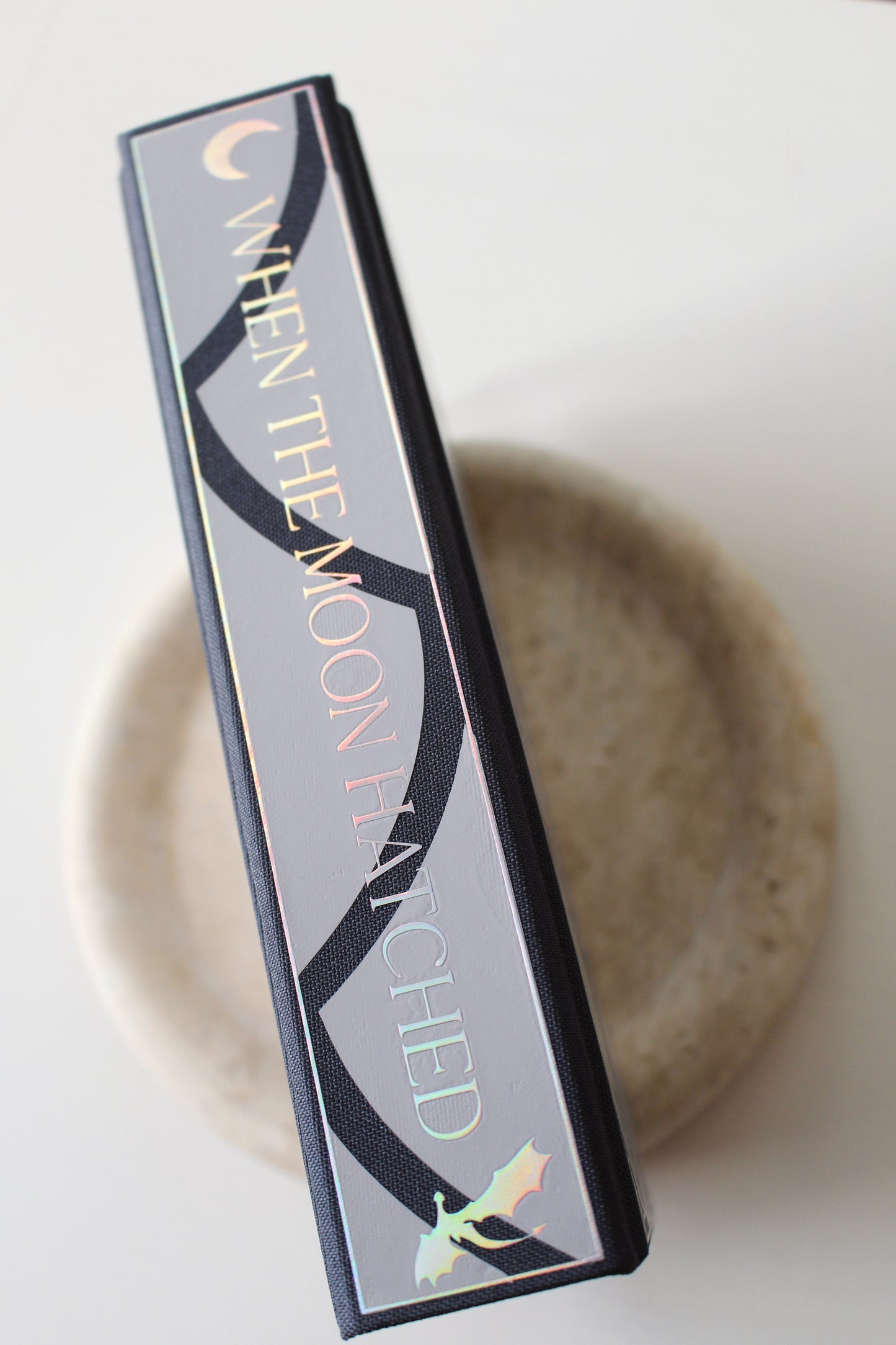 When the Moon Hatched by Sarah A. Parker Rebind | Custom Special Edition | Rebound Book