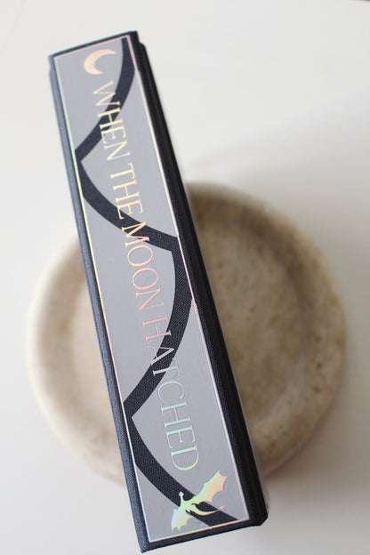 When the Moon Hatched by Sarah A. Parker Rebind | Custom Special Edition | Rebound Book