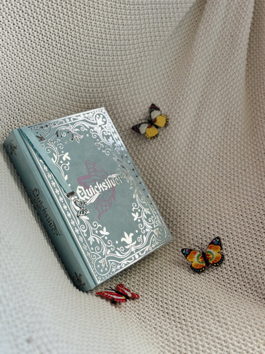 Quicksilver by Callie Hart Rebind | Custom Special Edition | Handmade Rebound Book