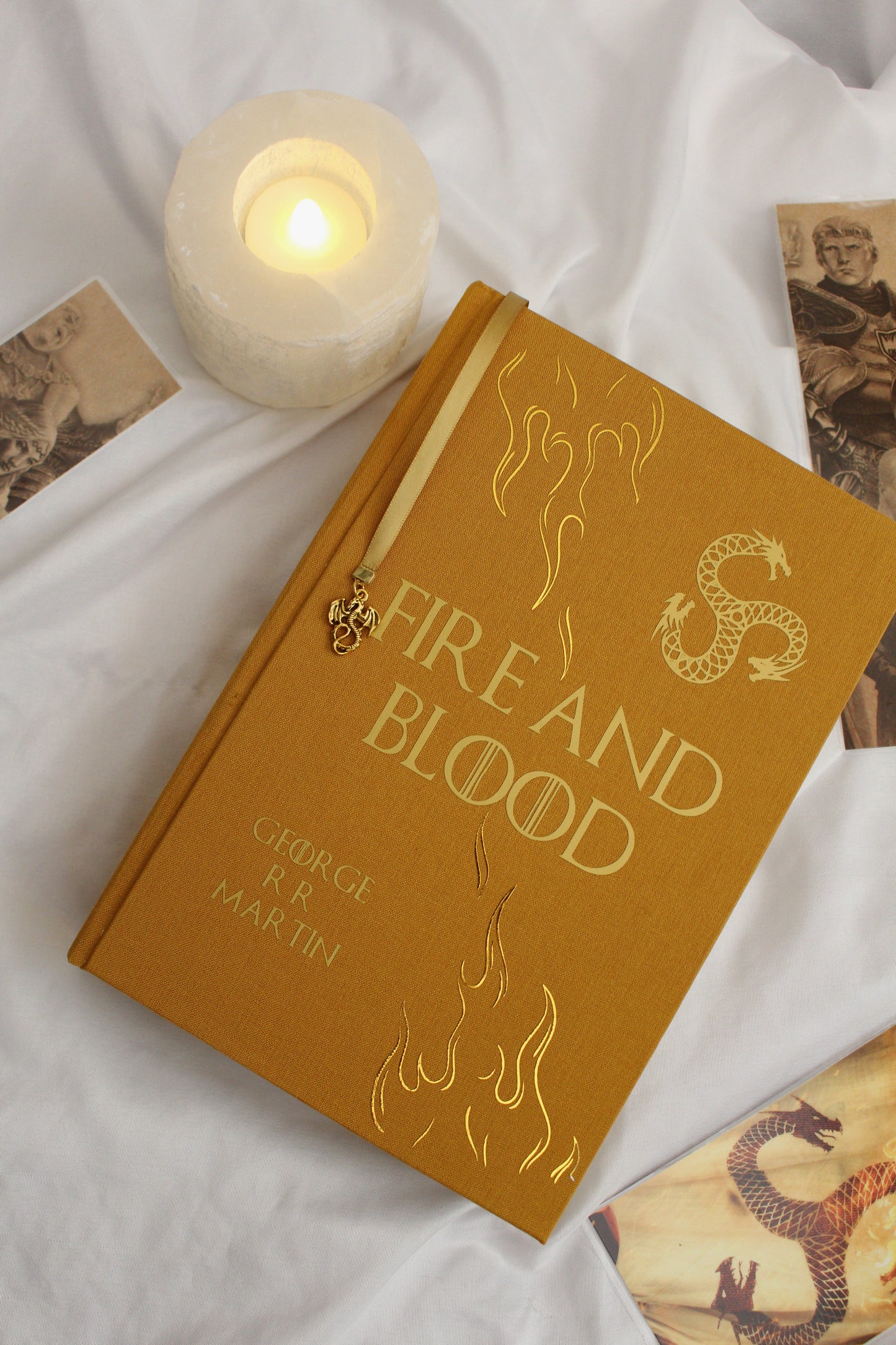 Fire and Blood by George RR Martin Rebind | Handmade, Custom Special Edition Book