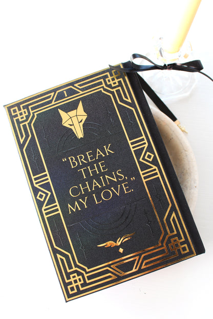 Red Rising by Pierce Brown Rebind | Special Custom Edition | Rebound Book