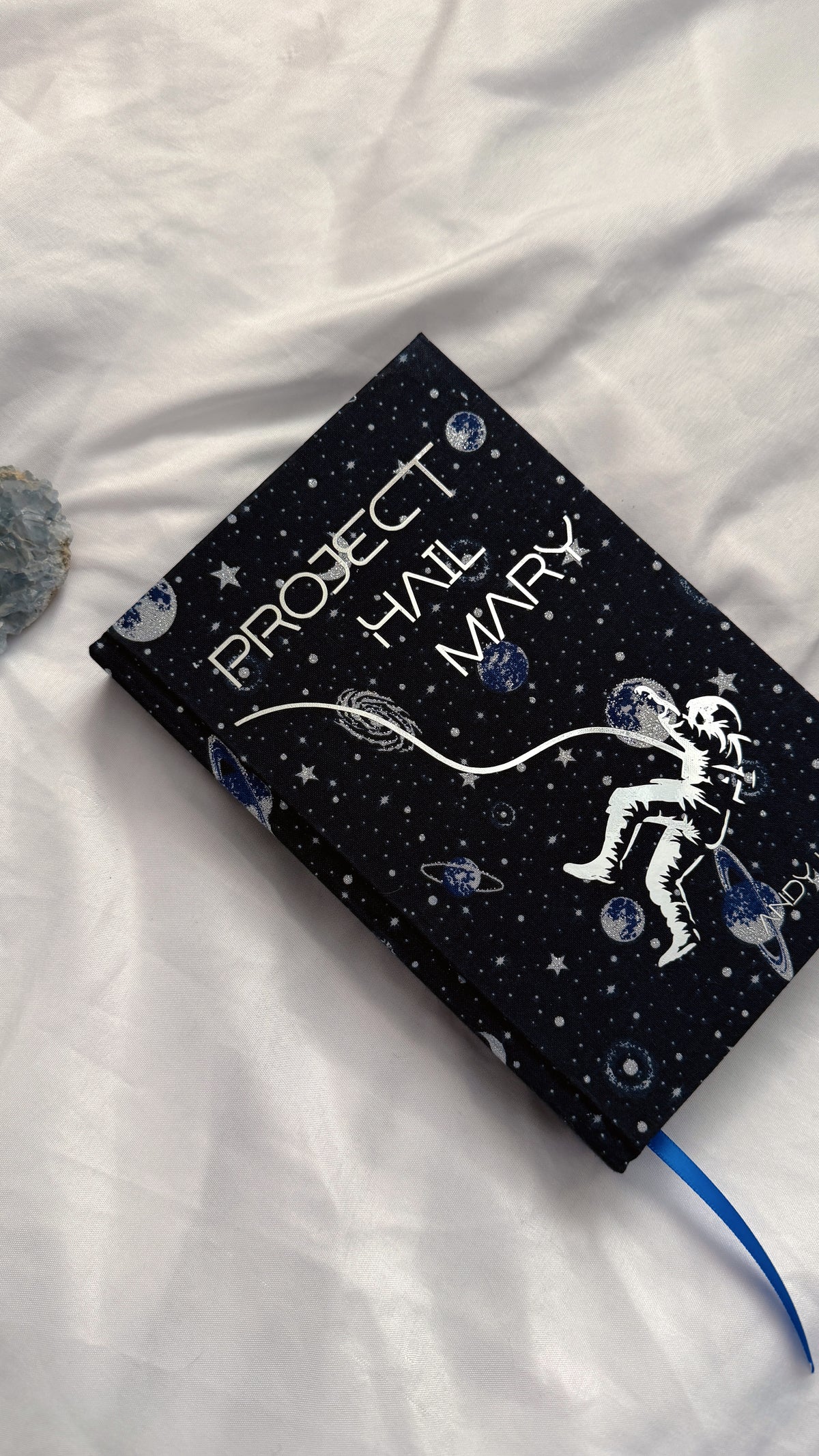 Project Hail Mary by Andy Weir Special Custom Edition | Rebind, Handmade Rebound Book