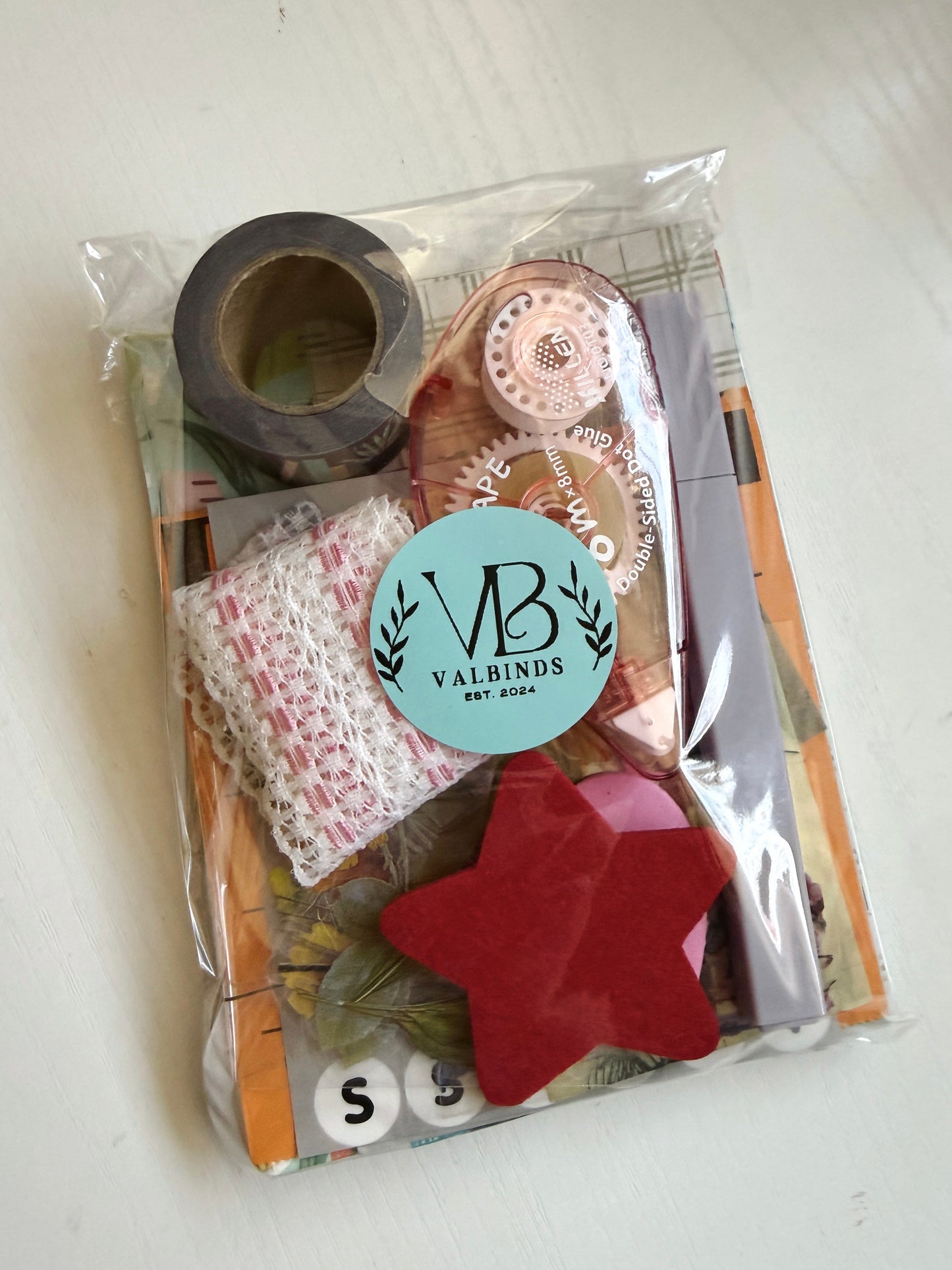 Junk Journal Ephemera Kit - Mystery Goodie Bag
