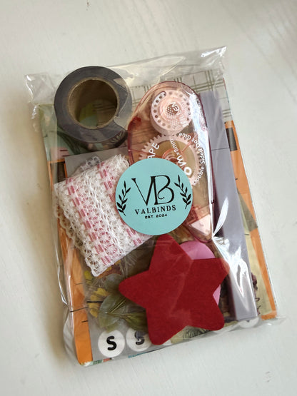 Junk Journal Ephemera Kit - Mystery Goodie Bag