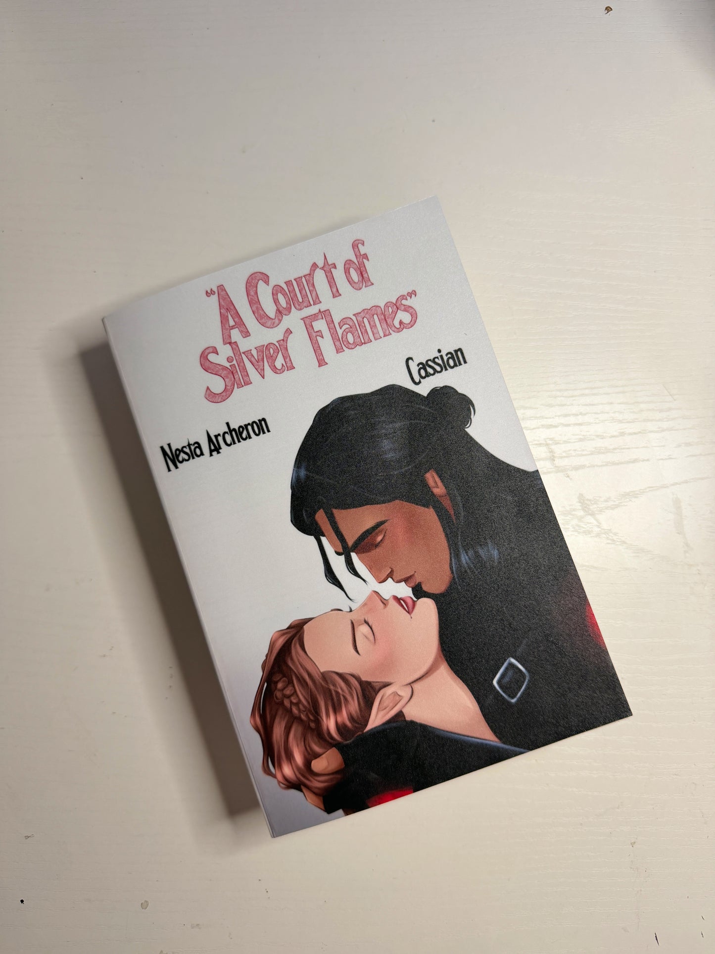 A Court of Silver Flames by Sarah J Maas Rebind | Handmade, Special Custom Edition, Rebound Book