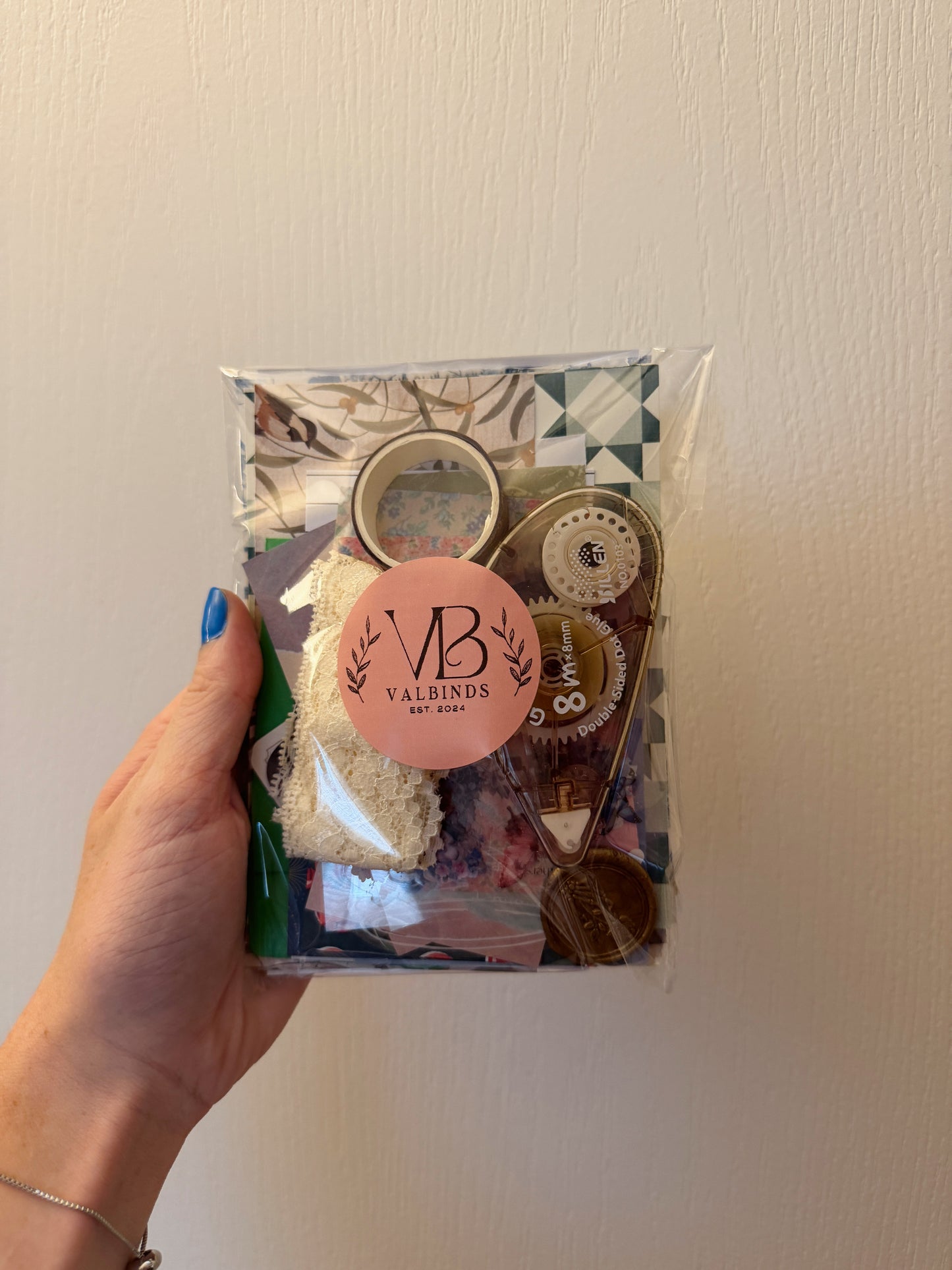 Junk Journal Ephemera Kit - Mystery Goodie Bag
