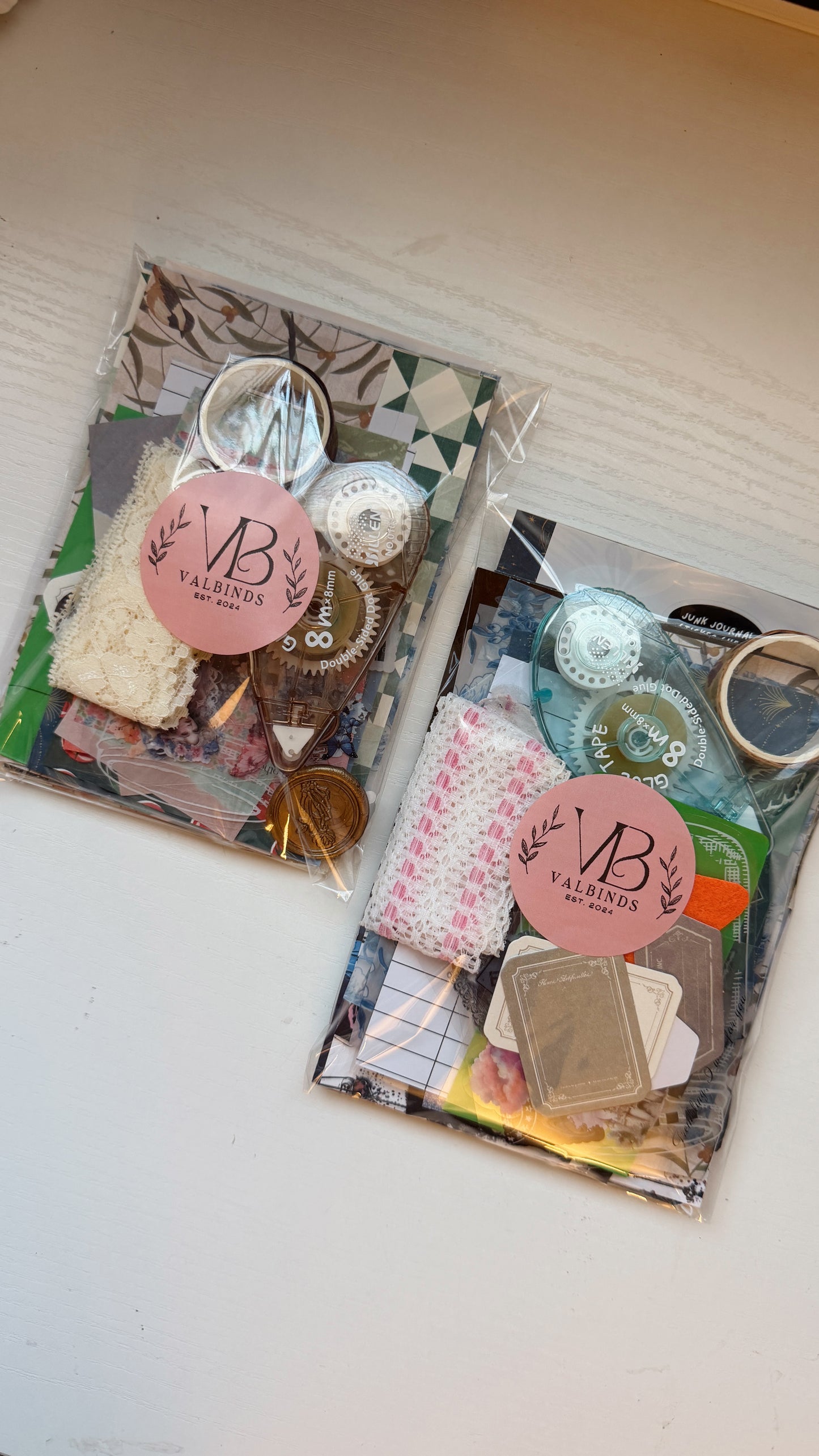 Junk Journal Ephemera Kit - Mystery Goodie Bag