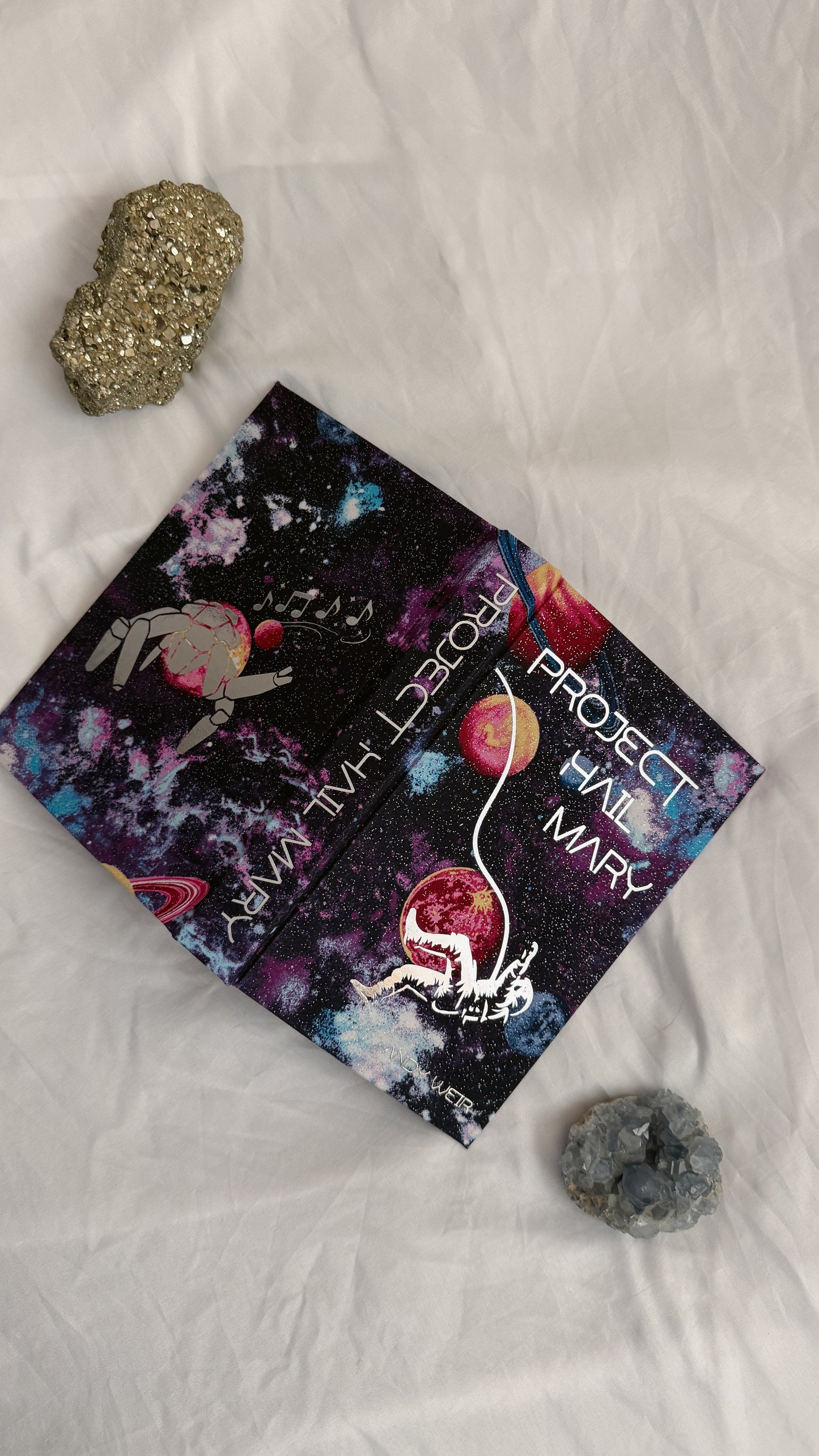 Project Hail Mary by Andy Weir Special Custom Edition | Rebind, Handmade Rebound Book