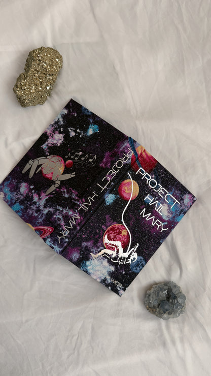 Project Hail Mary by Andy Weir Special Custom Edition | Rebind, Handmade Rebound Book