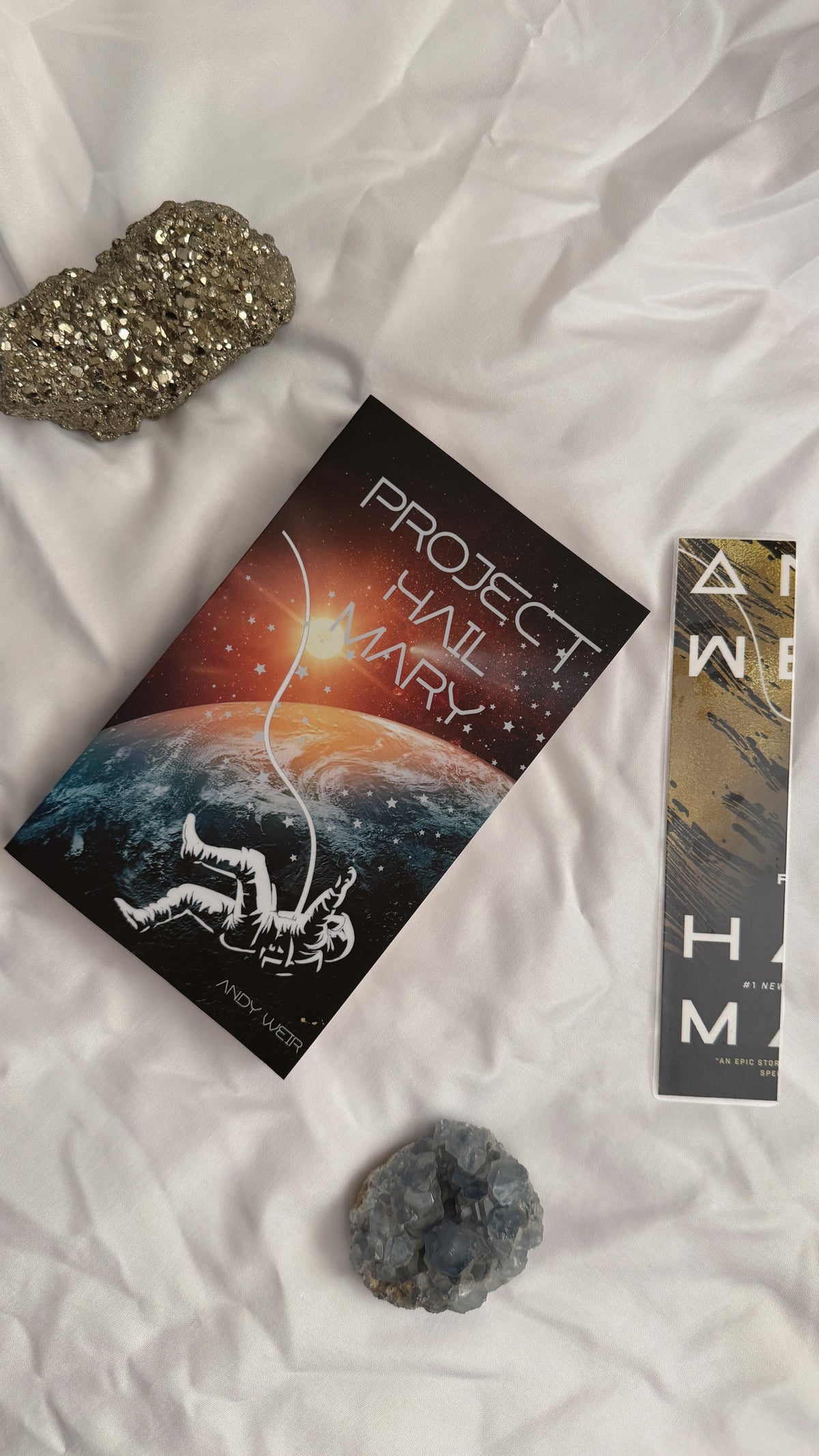 Project Hail Mary by Andy Weir Special Custom Edition | Rebind, Handmade Rebound Book
