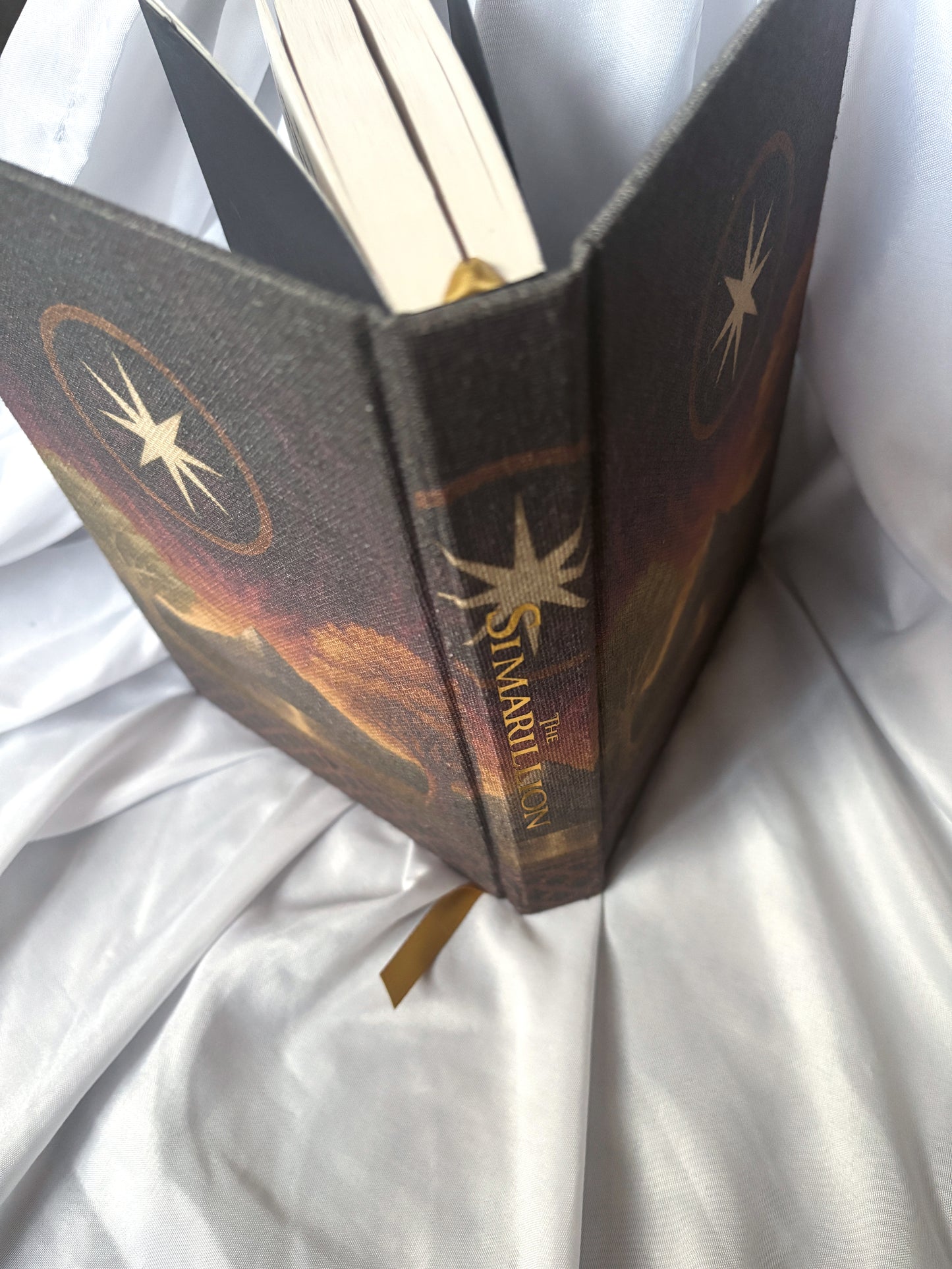 The Silmarillion by J.R.R. Tolkien Rebind | Special Custom Edition | Rebound Book