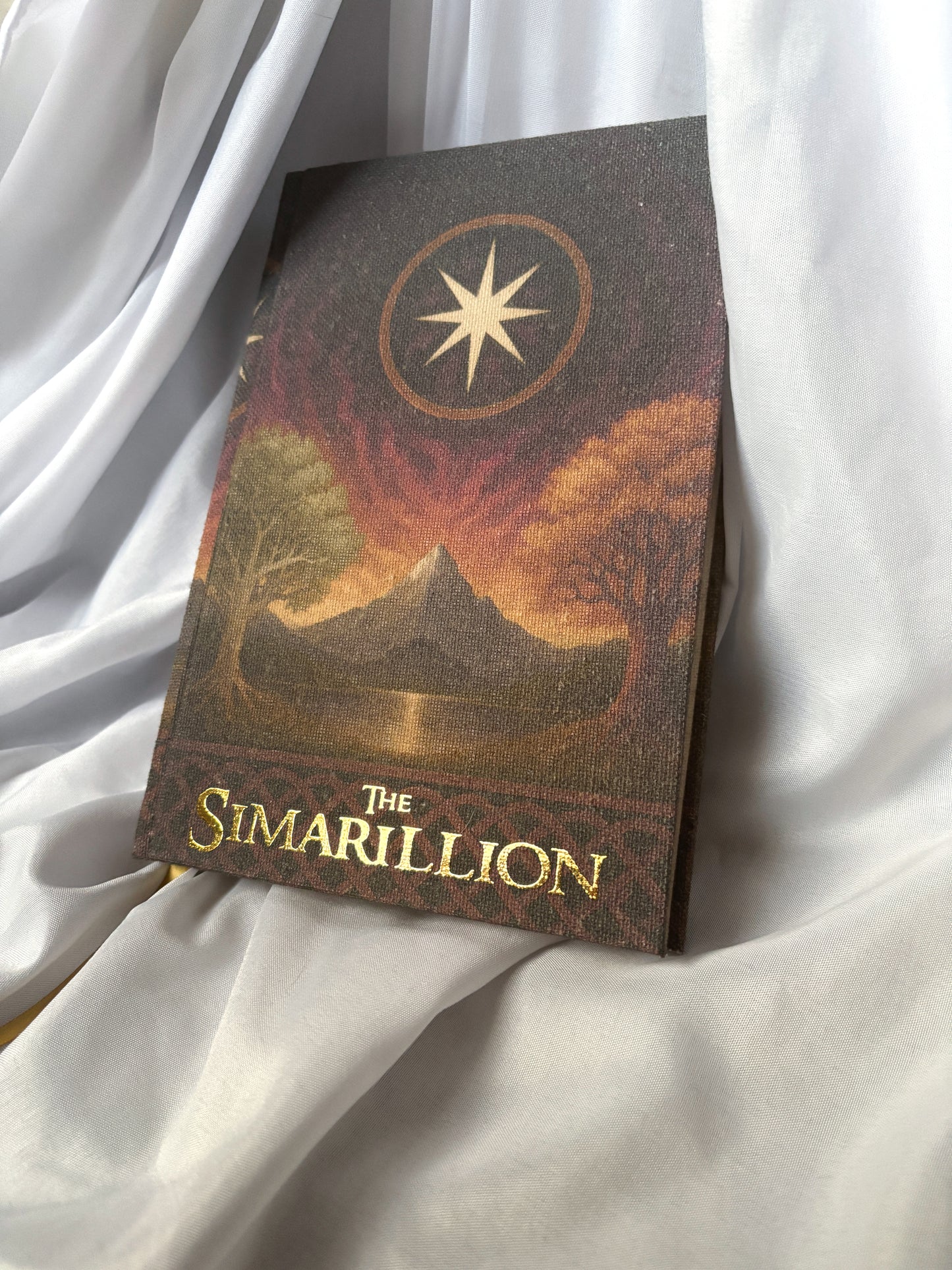The Silmarillion by J.R.R. Tolkien Rebind | Special Custom Edition | Rebound Book