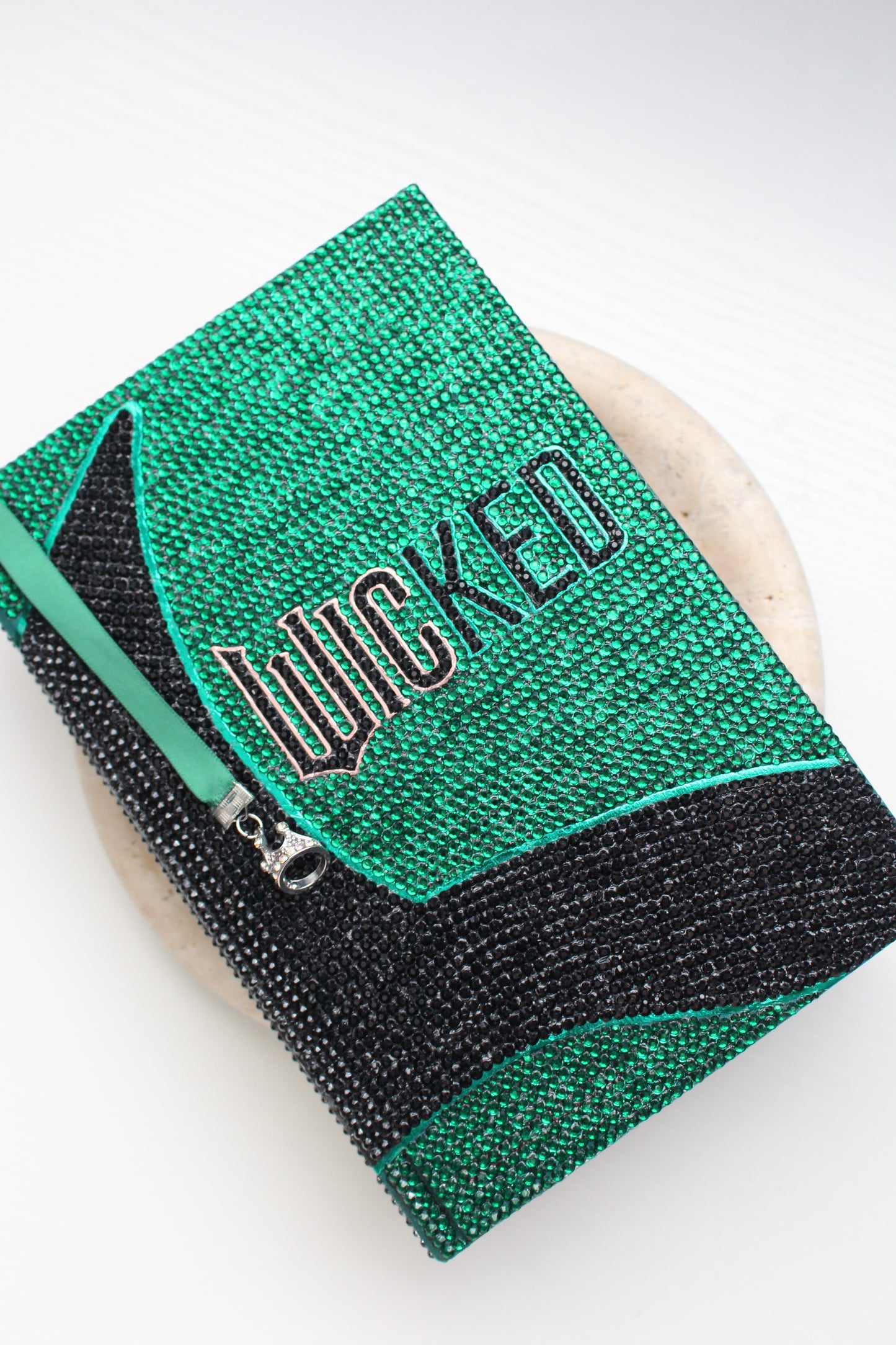 Wicked by Gregory Maguire Bedazzled Rebind | Custom Special Edition | Rebound Book