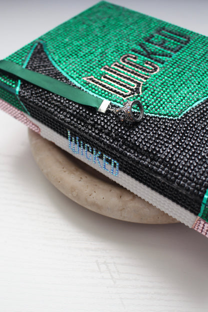 Wicked by Gregory Maguire Bedazzled Rebind | Custom Special Edition | Rebound Book