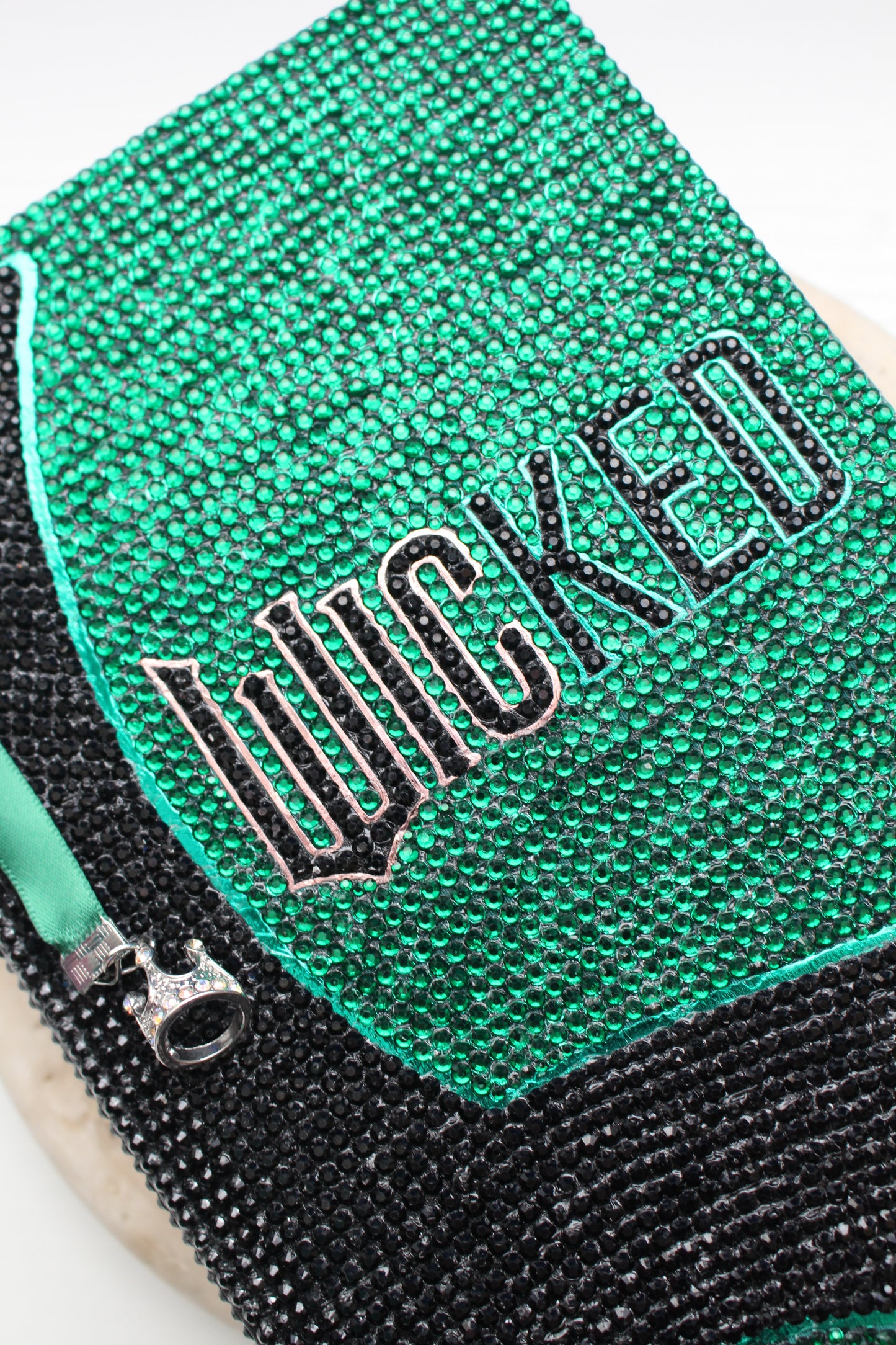 Wicked by Gregory Maguire Bedazzled Rebind | Custom Special Edition | Rebound Book