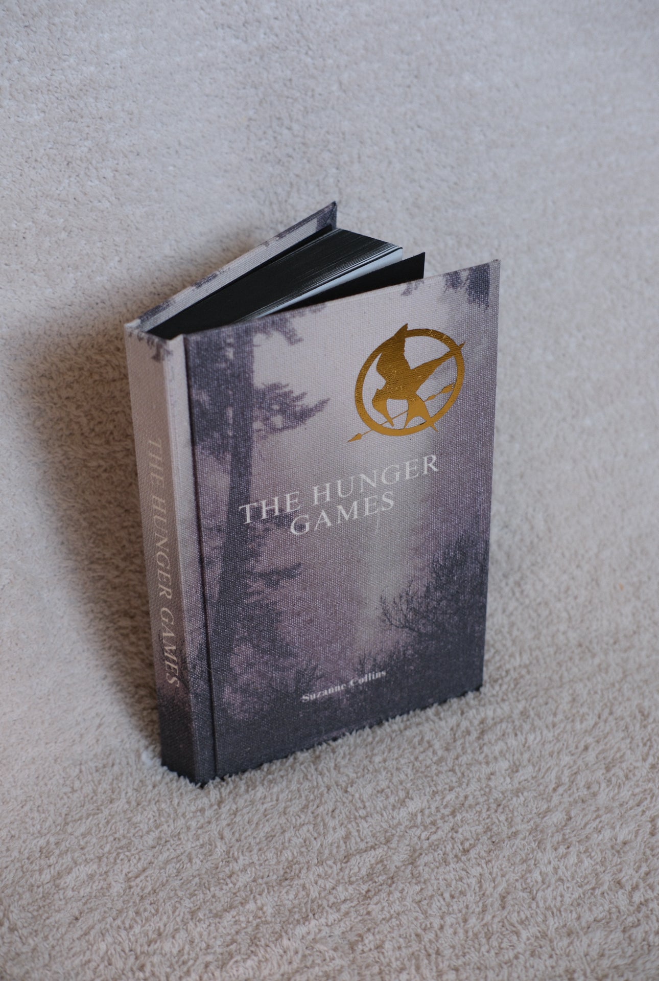 The Hunger Games and Catching Fire by Suzanne Collins Rebound Set | Special Editions | Custom Made Rebinds