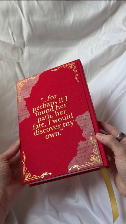 The Bookbinder's Secret by A.D. Bell Rebind | Special Custom Editon | Rebound Book