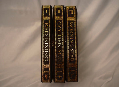 Red Rising Trilogy by Pierce Brown Rebinds | Special Custom Edition | Rebound Set