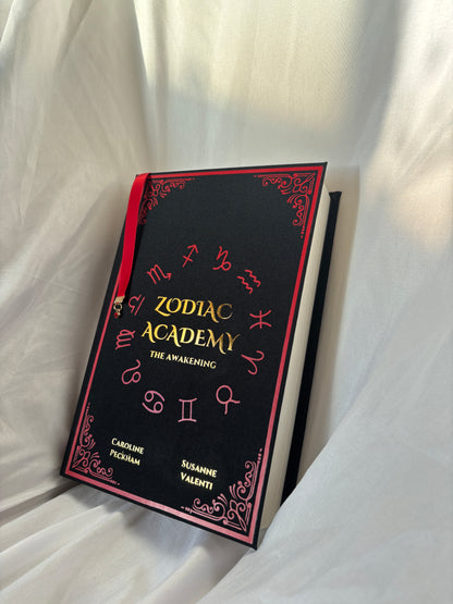 Zodiac Academy: The Awakening by Susanne Valenti & Caroline Peckham Rebind | Special Custom Edition | Rebound Book