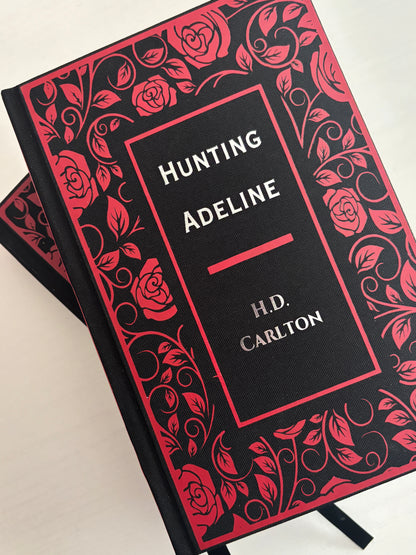 Hunting Adeline by H.D. Carlton Custom Special Edition | Handmade Rebind | Rebound Book