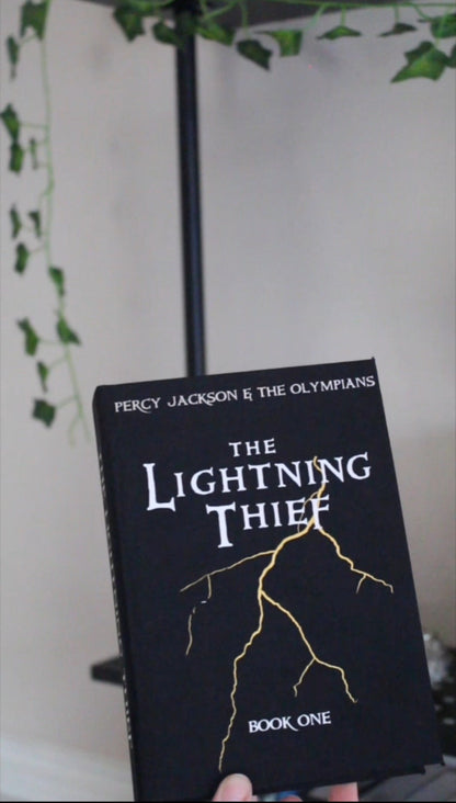 Percy Jackson and the Olympians: The Lightning Thief by Rick Riordon Rebind | Special Edition