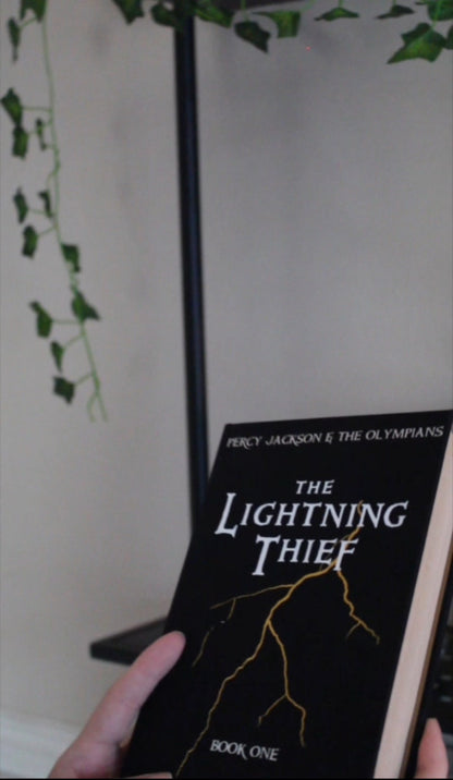 Percy Jackson and the Olympians: The Lightning Thief by Rick Riordon Rebind | Special Edition