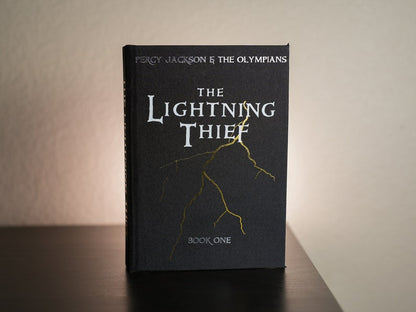 Percy Jackson and the Olympians: The Lightning Thief by Rick Riordon Rebind | Special Edition
