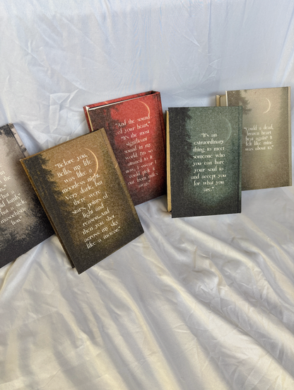 Twilight Series by Stephenie Meyer Rebound Set | Special Custom Edition Rebinds