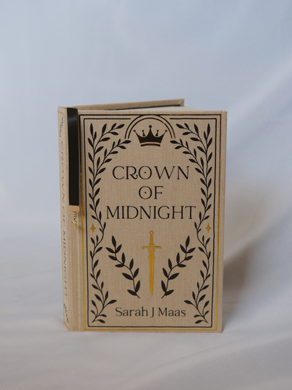 Crown of Midnight by Sarah J Maas Rebind | Special Edition Custom Rebound Book