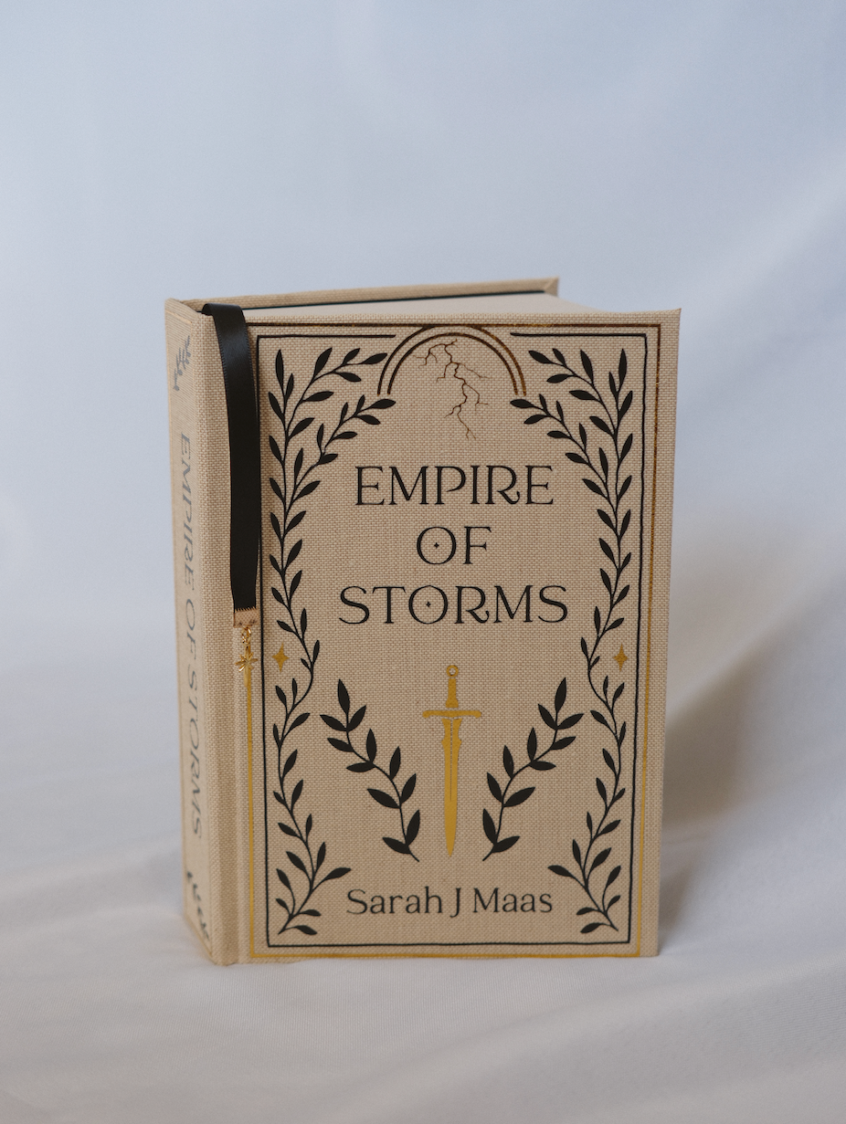 Empire of Storms by Sarah J Maas Rebind | Special Edition Custom Rebound Book