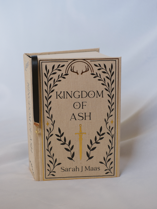 Kingdom of Ash by Sarah J Maas Rebind | Special Edition Custom Rebound Book