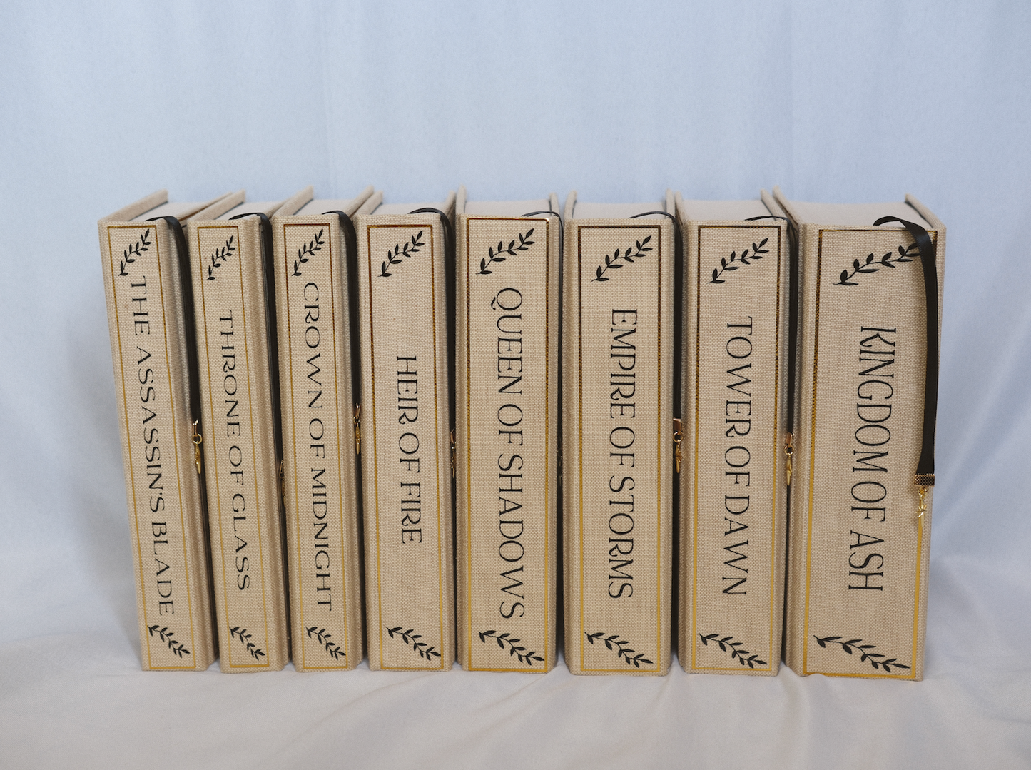 Throne of Glass Series by Sarah J Maas Full Rebound Set | Handmade Special Custom Editions