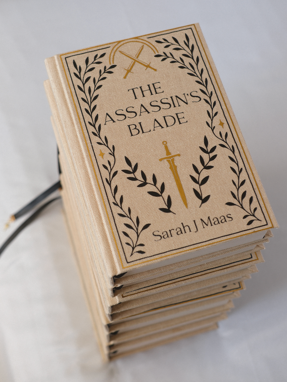 The Assassin's Blade by Sarah J Maas Rebind | Special Edition Custom Rebound Book