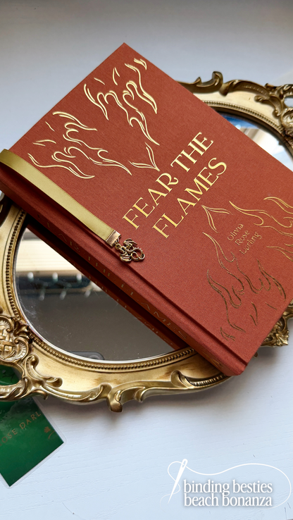 Fear the Flames by Olivia Rose Darling Rebind | Custom Special Edition | Rebound Book