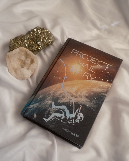 Project Hail Mary by Andy Weir Special Custom Edition | Rebind, Handmade Rebound Book