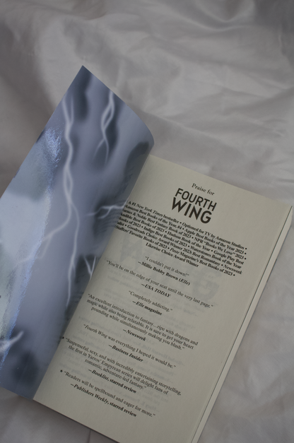 Fourth Wing by Rebecca Yarros Rebind | Special Custom Edition | Rebound Book