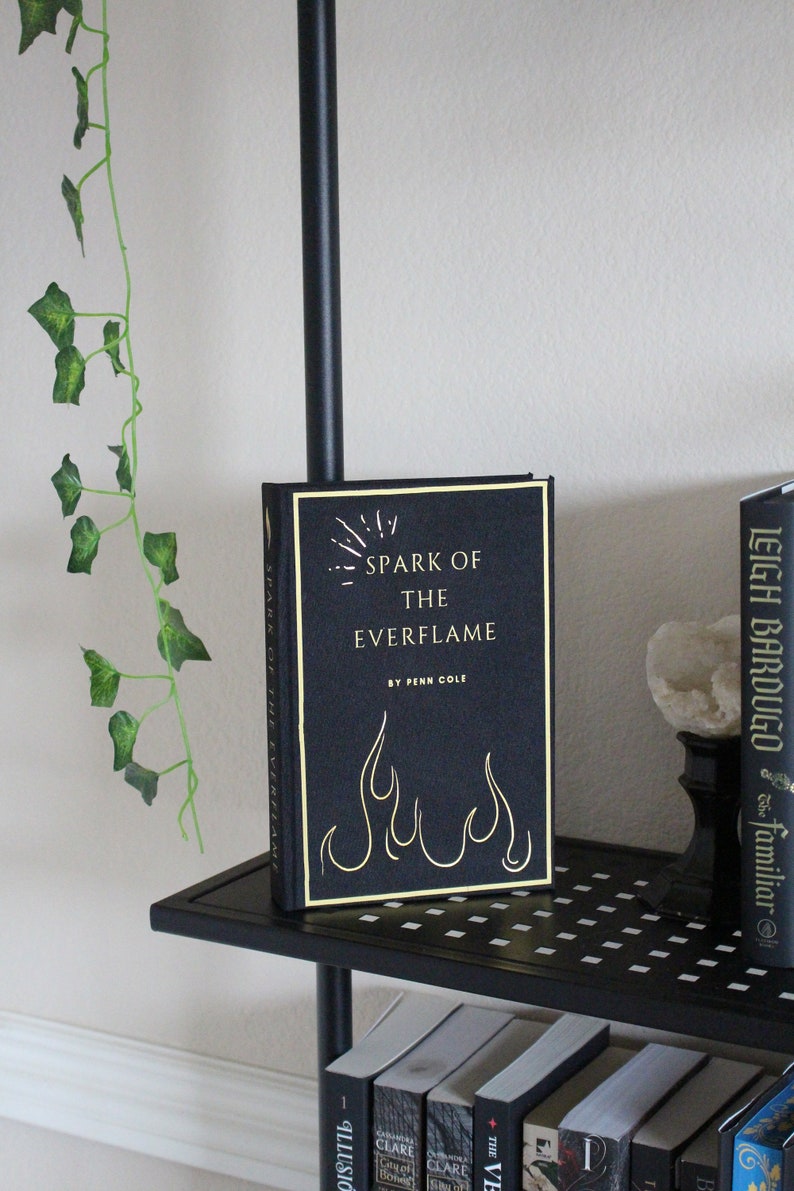 Spark of the Everflame by Penn Cole Rebind | Special Custom Edition | Handmade Rebound Book