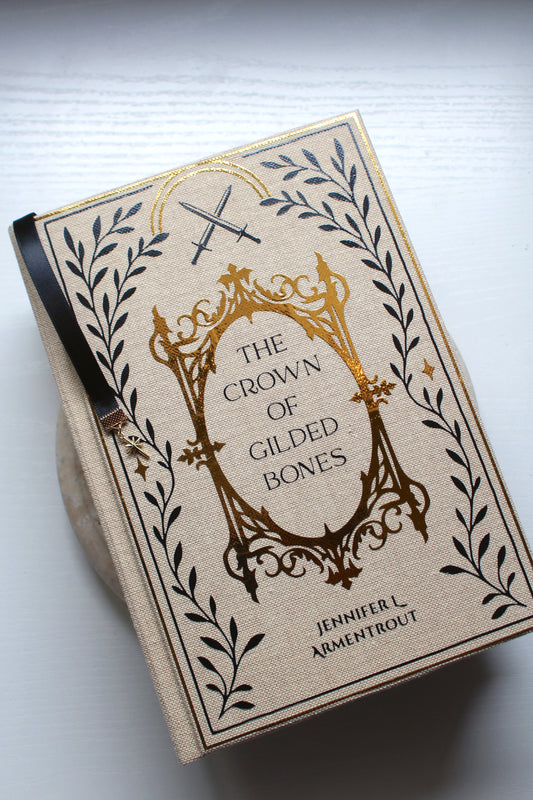 The Crown of Gilded Bones by Jennifer L Armentrout Rebind | Special Custom Edition | Rebound Book