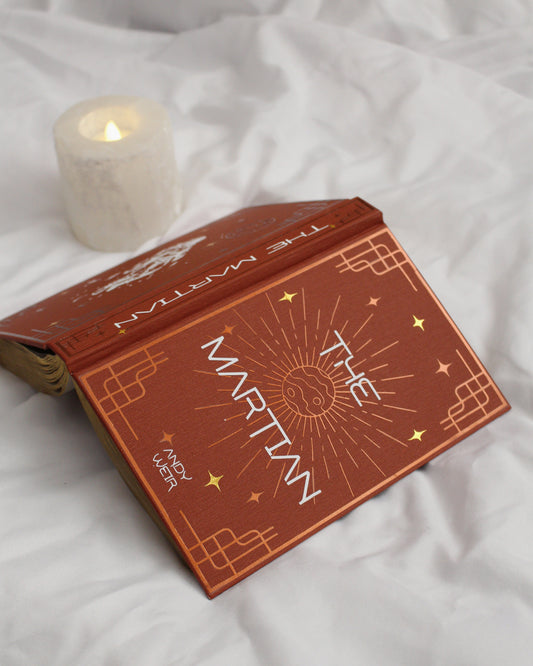The Martian by Andy Weir Rebind | Custom Special Edition, Handmade, Rebound Book
