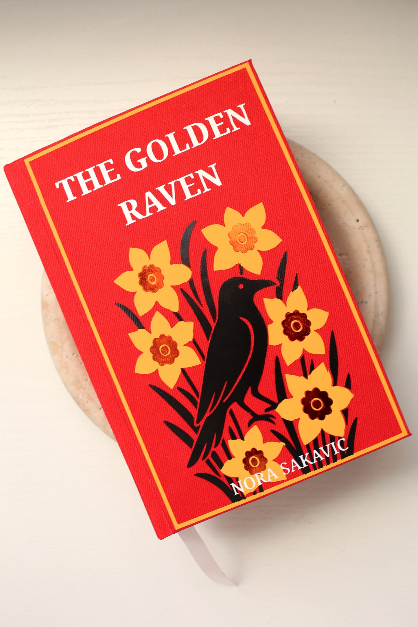 The Golden Raven by Nora Sakavic Rebind | Custom Special Edition | Rebound Book
