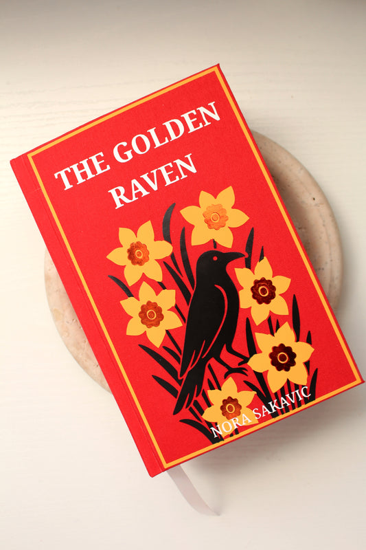 The Golden Raven by Nora Sakavic Rebind | Custom Special Edition | Rebound Book
