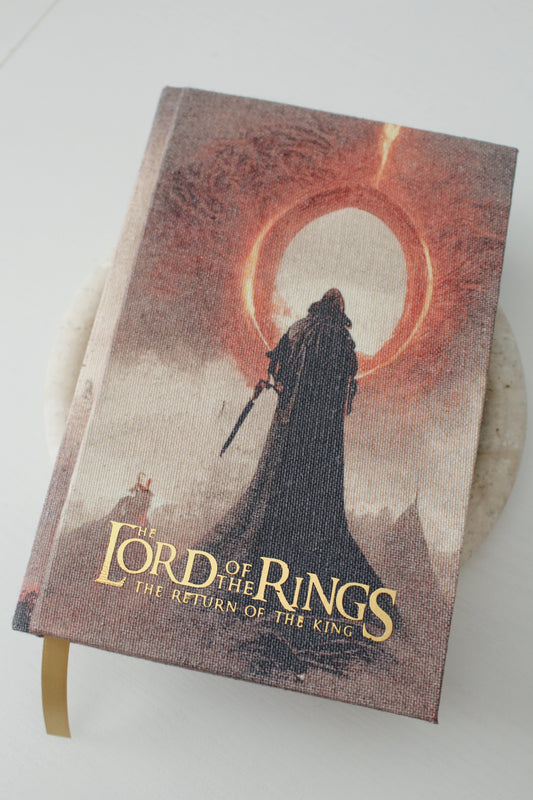 The Return of the King by J.R.R. Tolkien – Custom Canvas Hardcover Rebind