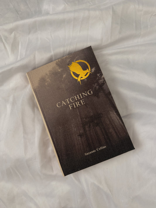 Catching Fire by Suzanne Collins Rebind | Custom Made Special Edition Rebound Book