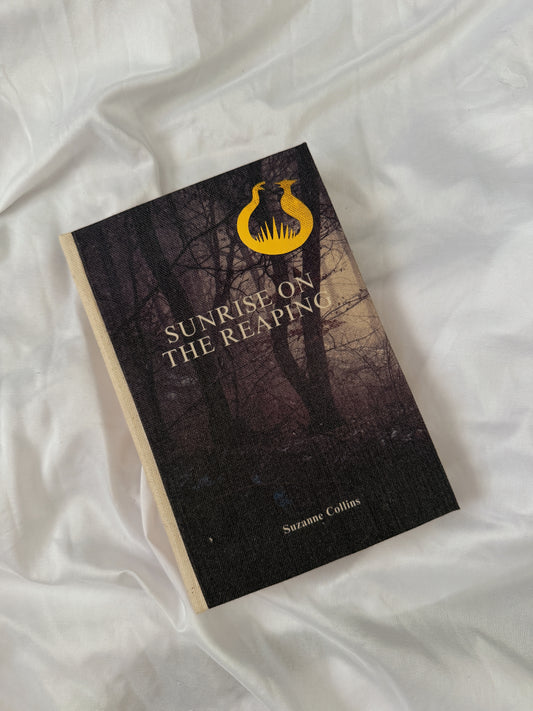 Sunrise on the Reaping by Suzanne Collins Custom Special Edition, Handmade Rebound Book