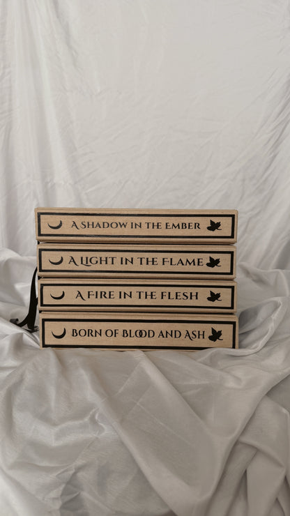 A Light in the Flame by Jennifer L. Armentrout Rebind | Special Custom Edition | Rebind