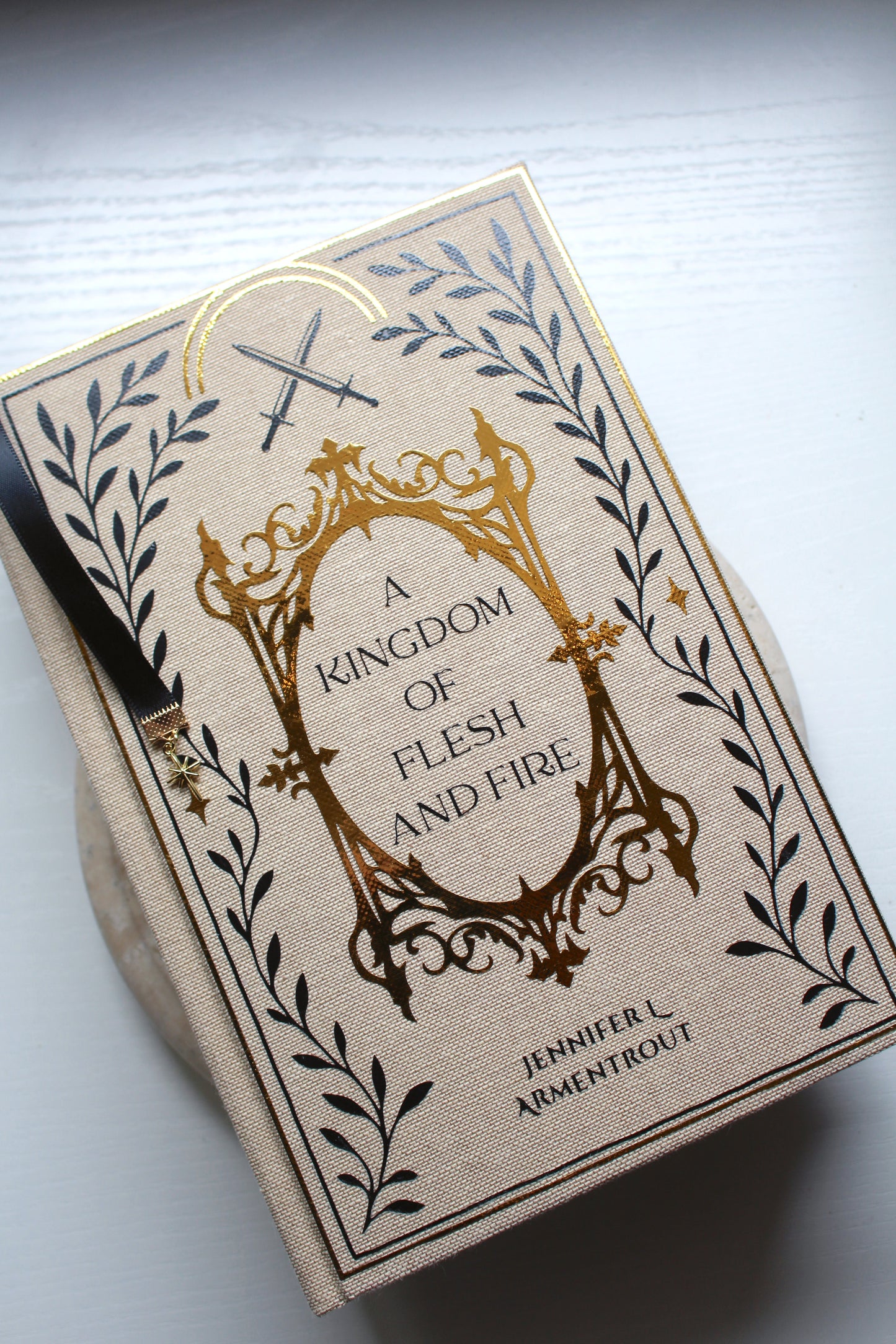 A Kingdom of Flesh and Fire by Jennifer L Armentrout Rebind | Special Custom Edition | Rebound Book